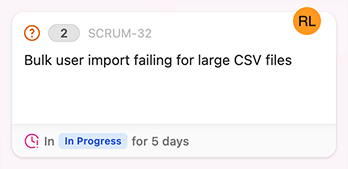 Agile standup tool with smart nudges that highlight stalled tasks and missed conversations
